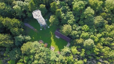 A bird's-eye view of the Lemburg tower