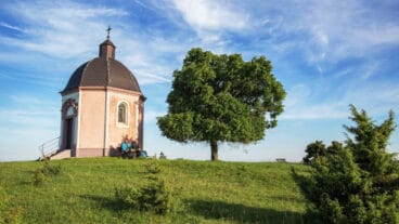 The Joseph chapel on the Alter Berg near Böttingen